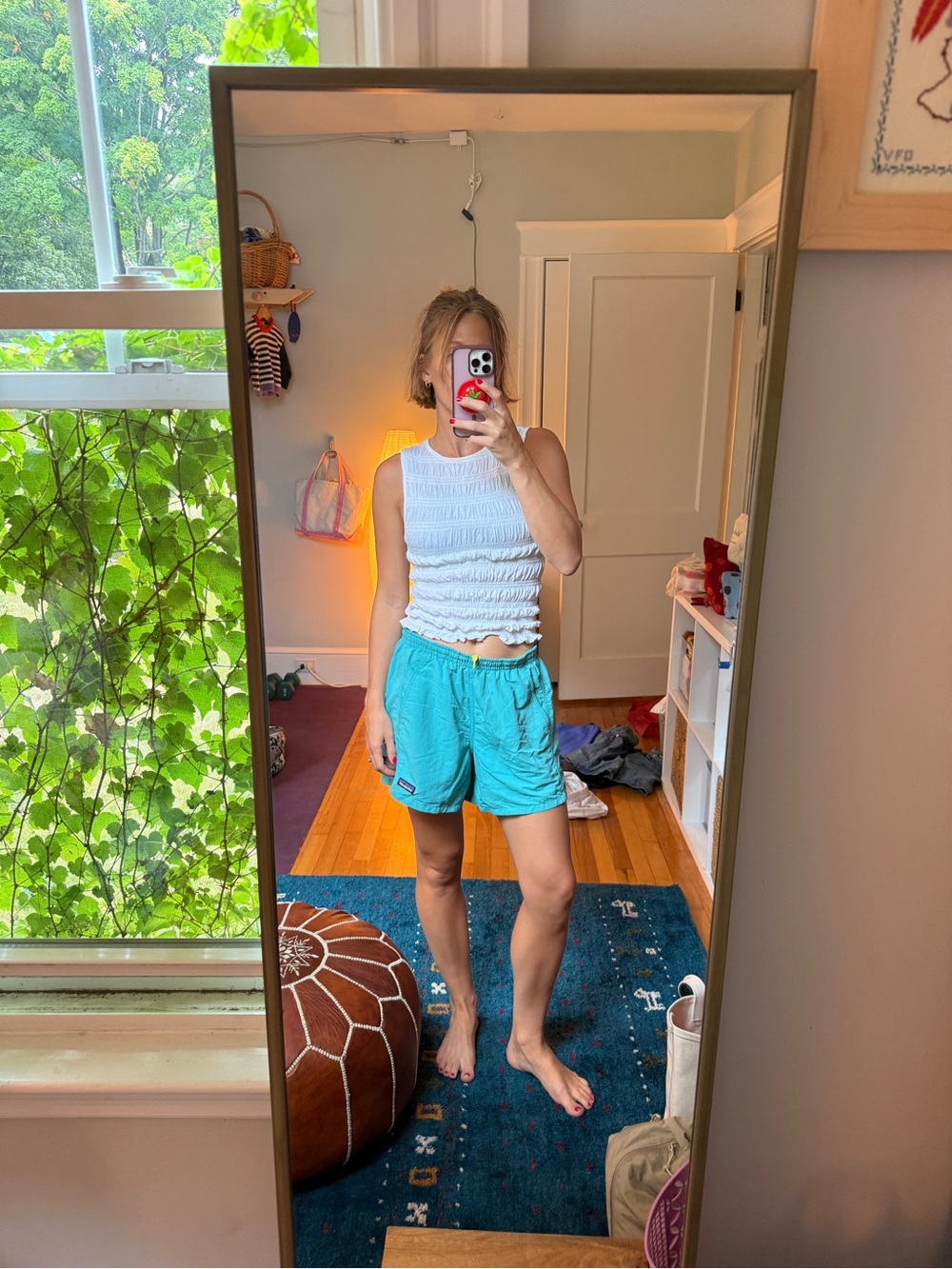 Patagonia Teal Baggies